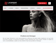 Tablet Screenshot of lexpert.com.br