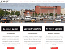 Tablet Screenshot of lexpert.com